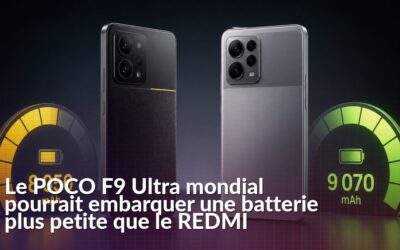 POCO F9 Ultra : une batterie de 8 050 mAh pour la version mondiale ?