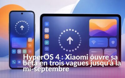 Xiaomi lance la bêta de HyperOS 4 en trois vagues
