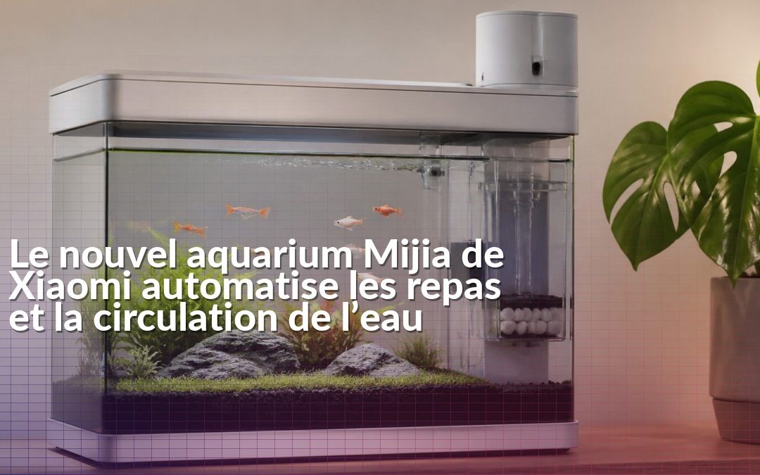 Aquarium Xiaomi Mijia 2 Pro avec nourrissage automatique et système de filtration