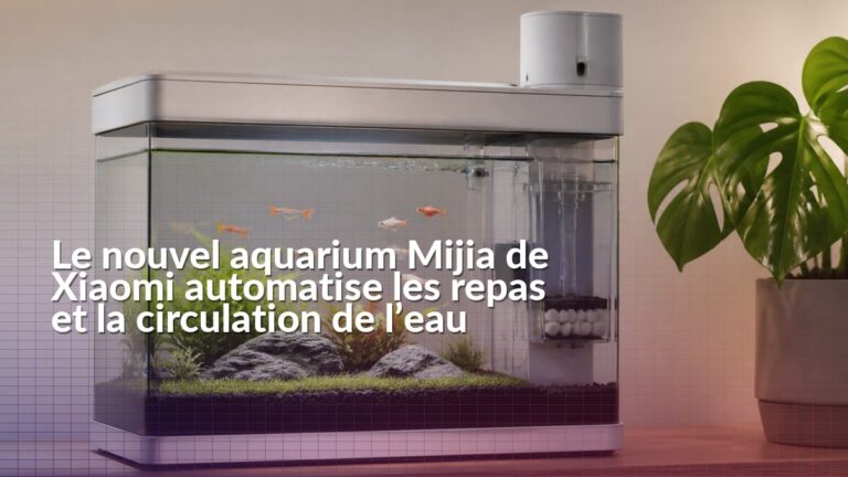 Aquarium Xiaomi Mijia 2 Pro avec nourrissage automatique et système de filtration