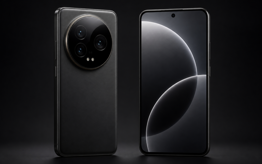 Illustration conceptuelle du Xiaomi 18 avec deux capteurs de 200 MP et batterie de 7 200 mAh
