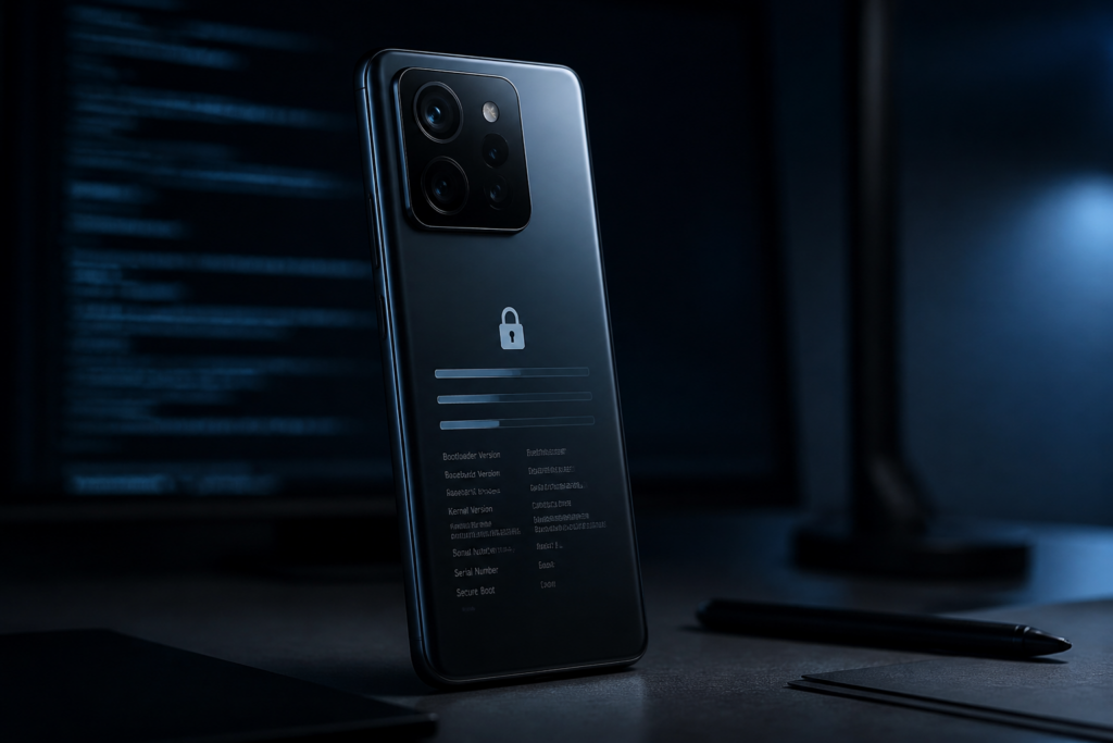 Xiaomi 18 Pro affichant des paramètres liés au déverrouillage du bootloader