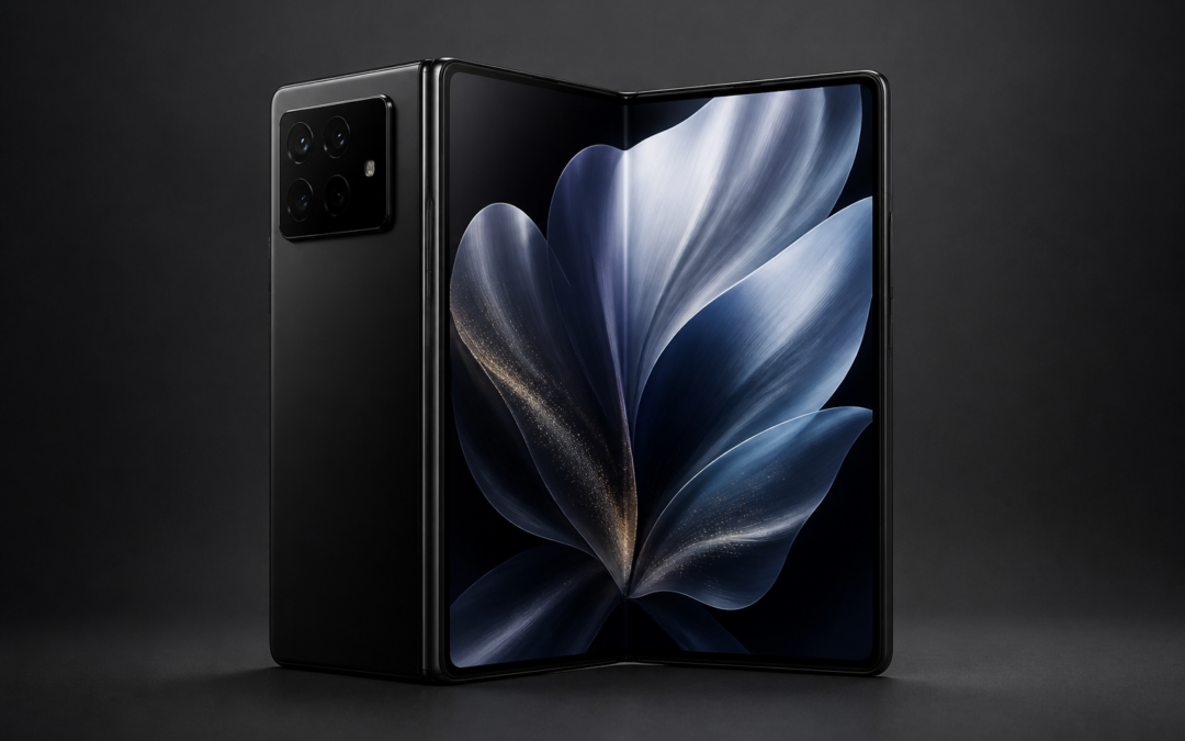 Xiaomi 18 Fold ouvert avec son écran interne pliable