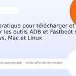 Guide pratique pour télécharger et installer les outils ADB et Fastboot sur Windows, Mac et Linux