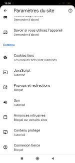 Supprimer les publicités intempestives sur sites de jeux ouverts dans Chrome