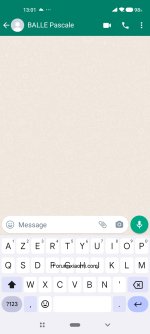 XIAOMI 11 LITE 5G dicter un message texte sur WhatsApp