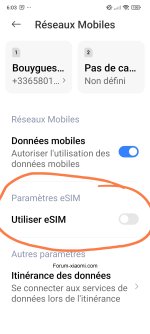 Peut on mettre plusieurs esim à la fois dans le redmi note 13 pro plus 5g ?