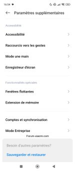 Redmi note 12 5G: second Space et cacher applications