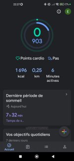 Problème de synchronisation Mi fitness et google fit