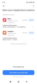 MAJ impossible Redmi 11