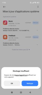 MAJ impossible Redmi 11