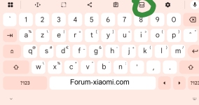 clavier coupé en 2 sur xiaomi pad 6